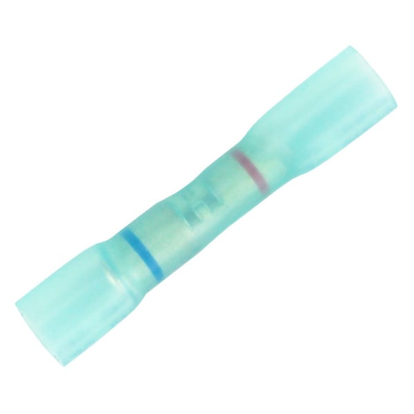 Pacer Group Pacer Step-Down Butt Splices w/Blue Heat Shrink - 22-18 AWG to 16-14 AWG - 100 Pack TBSDE14-18-100 - main